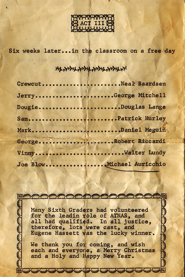 Coindre Hall Dramatics club play THE GOOD PHONEY